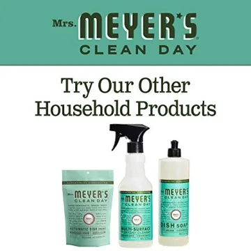 Mrs. Meyer's Garden Basil Dish Soap, Eco-Friendly & Effective