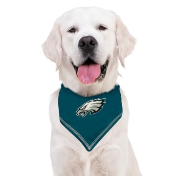 NFL Eagles TIE Bandana for Pets - Game Day Ready