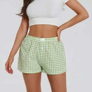 Comfortable Women’s Y2K Lounge Shorts for Summer Fun