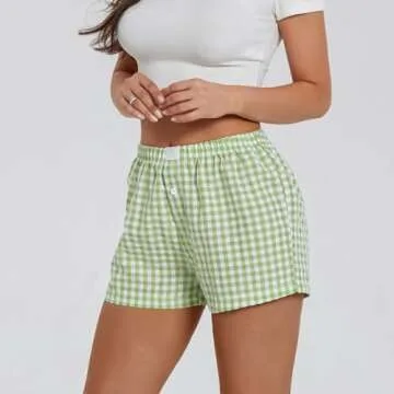 Comfortable Women’s Y2K Lounge Shorts for Summer Fun