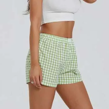 Comfortable Women’s Y2K Lounge Shorts for Summer Fun