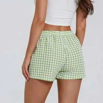 Comfortable Women’s Y2K Lounge Shorts for Summer Fun