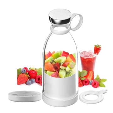 OTPEIR Portable Blender for Shakes and Smoothies - Durable Stainless Steel Blades & Travel Cup