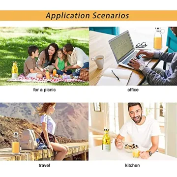 OTPEIR Portable Blender for Shakes and Smoothies