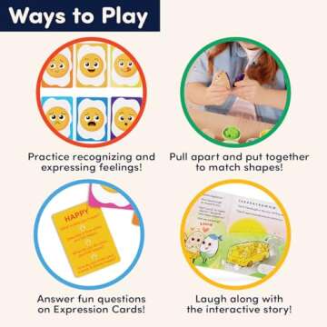 Battat Education – Egg Toys For Toddlers – Matching Eggs – Letter & Color Matching – Sorting Game – 18 Months + – EggXpress Yourself!