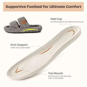 EverFoams Women’s Fuzzy Slippers Comfort and Style