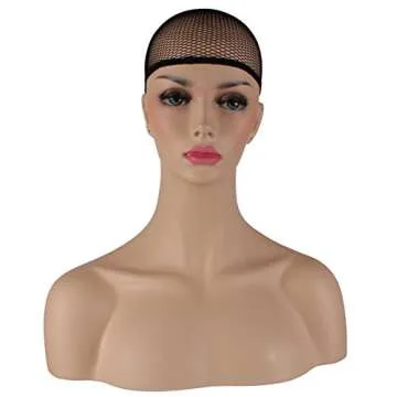 Akstore 28" 70cm Fashion Wigs Long Wavy Curly Hair Cosplay Wig & Wig Cap (Pink)