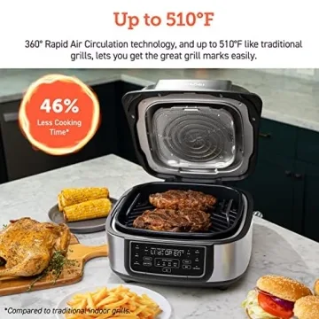 COSORI Electric Smokeless Indoor Grill & Smart XL Air Fryer Combo