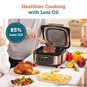 COSORI Electric Smokeless Indoor Grill & Smart XL Air Fryer Combo