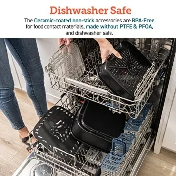 COSORI Electric Smokeless Indoor Grill & Smart XL Air Fryer Combo