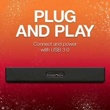 Seagate Backup Plus Slim 1TB External Hard Drive Sale