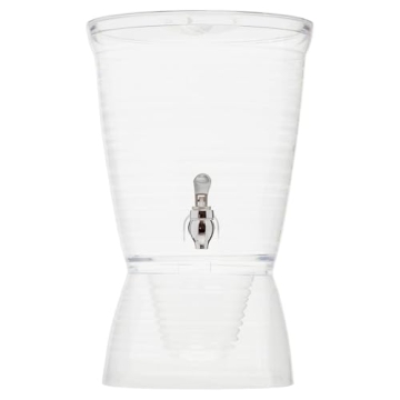 CreativeWare Bark Beverage Dispenser - 2.5 Gallon Clear Style