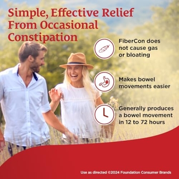 FiberCon Caplets for Digestive Regularity and Relief
