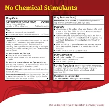 FiberCon Caplets for Digestive Regularity and Relief