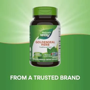 Nature's Way Goldenseal Vegan Herbal Supplement 700 mg