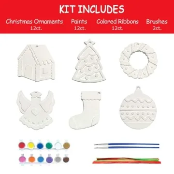 DIY Christmas Ornament Kits for Kids - Creative Holiday Fun