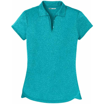 Stylish Joe's USA Golf Polo for Active Women - Tropic Blue