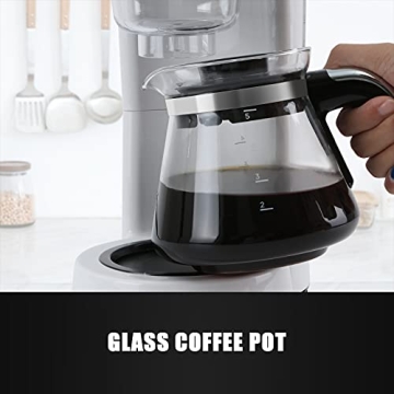BOSCARE Compact Drip Coffee Maker with Reusable Filter