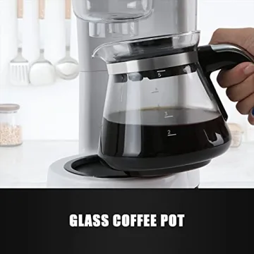 BOSCARE Compact Drip Coffee Maker with Reusable Filter