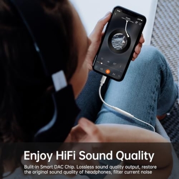 USB Type C Headphone Jack Adapter for iPhone & Samsung