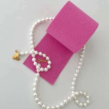 Premium Pink Toilet Paper 3 Ply Pack of 6 Rolls - 140 Sheets