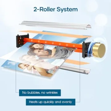 Affordable A3 Laminator with Sheets and Built-in Tools for All
