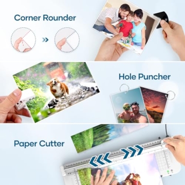 Affordable A3 Laminator with Sheets and Built-in Tools for All