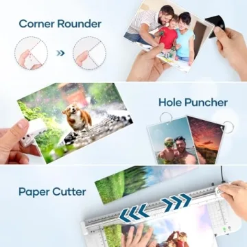 Affordable A3 Laminator with Sheets and Built-in Tools for All