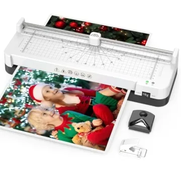 Affordable A3 Laminator with Sheets and Built-in Tools for All