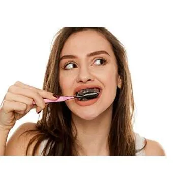 Plant Guru Activated Charcoal Powder Bulk - 1.75 lbs. Jar, COCONUT - Food Grade Kosher Non-GMO - Teeth Whitening, Facial Mask and Soap Making. Promotes Natural Detoxification and Helps Digestion