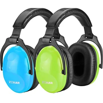 ZOHAN Kids Ear Protection 2 Pack - Noise Canceling Headphones for Concerts & Fireworks