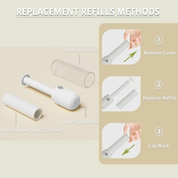 Sgdazo Compact Lint Roller 150 Sheets Pet Hair Remover