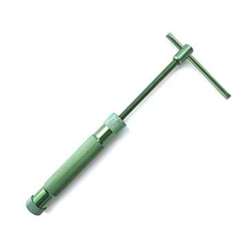 HEVERP Stainless Steel Clay Extruders Sugar Paste Extruder Cake Fondant Decorating Tool Set (Green)