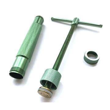 HEVERP Stainless Steel Clay Extruders Sugar Paste Extruder Cake Fondant Decorating Tool Set (Green)