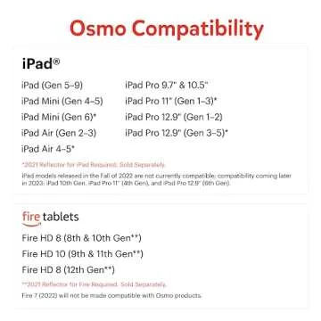 Osmo - Little Genius Sticks & Rings-2 Educational Learning Games -Ages 3-5-Imagination,Letter Formation & Creativity-For iPad or Fire Tablet -STEM Toy,Boy & Girl(Base Required - Amazon Exclusive)