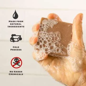 Dr. Squatch Men's Bar Soap Gift Set (10 Pack) - Pine Tar, Bay Rum, Grapefruit IPA, Cool Fresh Aloe, Alpine Sage, Greek Yogurt, Goat's Milk, and more