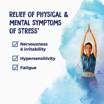 Boiron StressCalm Tablets for Relief of Stress, Anxiousness, Nervousness, Irritability, and Fatigue ...