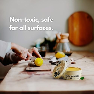 Ziruma Premium Beeswax for Natural Wood Care