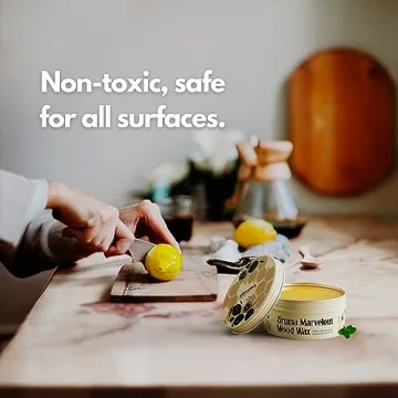 Ziruma Premium Beeswax for Natural Wood Care