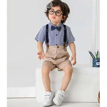 Charming Baby Boys Gentleman Suit Set for Events