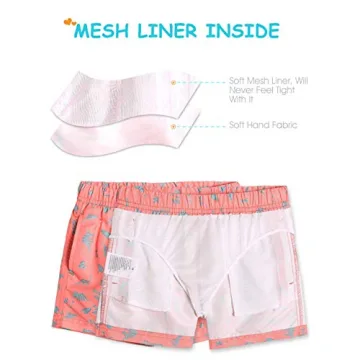 Stylish Boys Swim Trunks with UPF Protection and Pockets