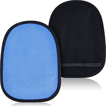 2 Pieces Sand Wipe Off Mitt - Beach Sand Cleaner & Skin Friendly Towel