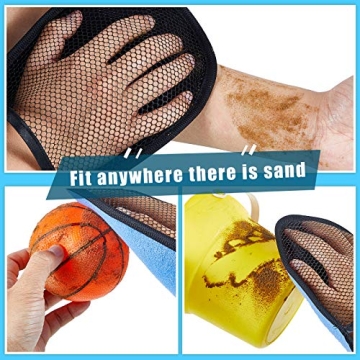 Soft Sand Wipe Off Mitt - Essential Beach Clean Up Tool