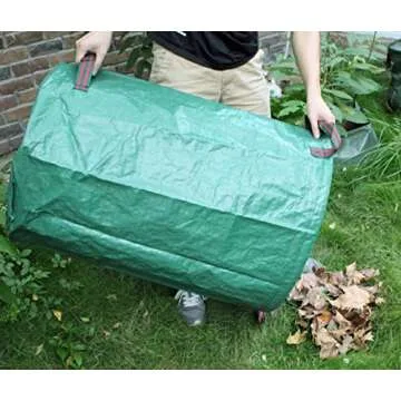 Gardzen 12-Pack 72 Gallon Heavy Duty Garden Waste Bags