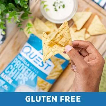 Quest Nutrition Tortilla Style Protein Chips Ranch Flavor