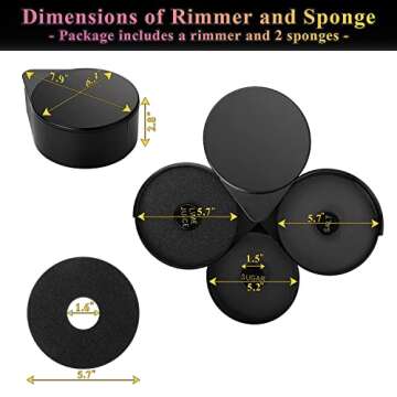 Monkkino Margarita Rimmer Set - 3-Tier Alcohol Rimmer