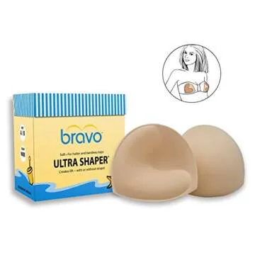 BRAVO Ultra Shaper Bra Pads for All-Day Comfort