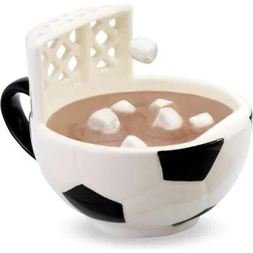 MAX'IS Soccer Mug | 14oz Ceramic for Sports Lovers