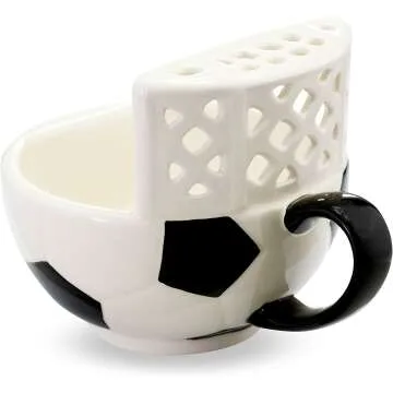 MAX'IS Soccer Mug | 14oz Ceramic for Sports Lovers