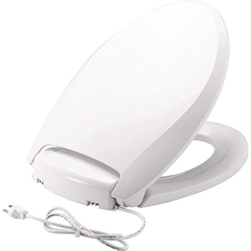 Bemis Radiance Heated Night Light Toilet Seat with Soft Close